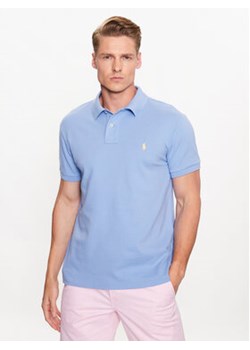 Polo Ralph Lauren Polo 710536856366 Niebieski Slim Fit ze sklepu MODIVO w kategorii T-shirty męskie - zdjęcie 168648156