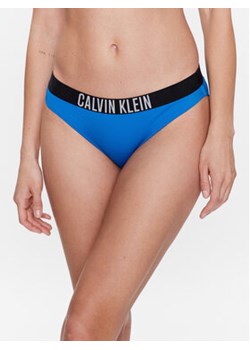 Calvin Klein Swimwear Dół od bikini KW0KW01983 Niebieski ze sklepu MODIVO w kategorii Stroje kąpielowe - zdjęcie 168648528