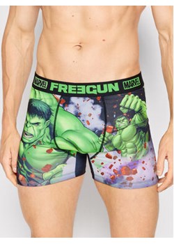 Freegun Bokserki Marvel Hulk FG/MV11/BM/HUL Zielony ze sklepu MODIVO w kategorii Majtki męskie - zdjęcie 168648577