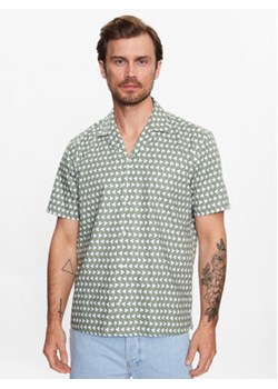 Sisley Koszula 5WTRSQ021 Zielony Regular Fit ze sklepu MODIVO w kategorii Koszule męskie - zdjęcie 168649109