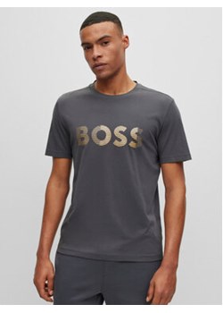 Boss T-Shirt 50494106 Szary Regular Fit ze sklepu MODIVO w kategorii T-shirty męskie - zdjęcie 168649445