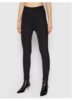 Silvian Heach Spodnie materiałowe Neglinge PGA21159PA Czarny Slim Fit ze sklepu MODIVO w kategorii Spodnie damskie - zdjęcie 168650066