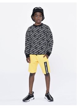 Karl Lagerfeld Kids Bluza Z25403 S Czarny Regular Fit ze sklepu MODIVO w kategorii Bluzy chłopięce - zdjęcie 168650206