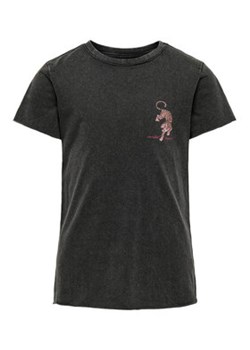 Kids ONLY T-Shirt 15292311 Czarny Slim Fit ze sklepu MODIVO w kategorii T-shirty chłopięce - zdjęcie 168650659