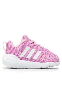 adidas Sneakersy Swift Run 22 El I GW8185 Różowy ze sklepu MODIVO w kategorii Buty sportowe dziecięce - zdjęcie 168651479