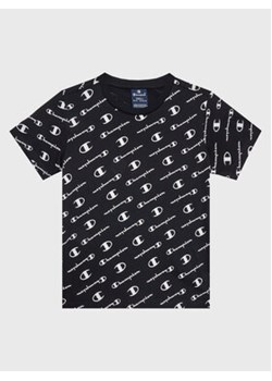 Champion T-Shirt 306298 Czarny Regular Fit ze sklepu MODIVO w kategorii T-shirty chłopięce - zdjęcie 168651629