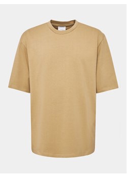 Lindbergh T-Shirt 30-400120 Beżowy Relaxed Fit ze sklepu MODIVO w kategorii T-shirty męskie - zdjęcie 168651726