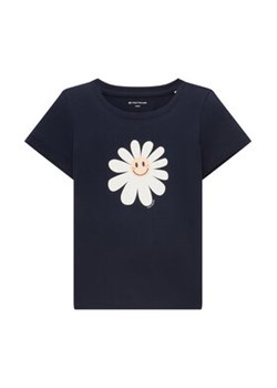 Tom Tailor T-Shirt 1035155 Granatowy Regular Fit ze sklepu MODIVO w kategorii Bluzki dziewczęce - zdjęcie 168651767