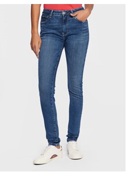 Pepe Jeans Jeansy Regent PL204171 Niebieski Skinny Fit ze sklepu MODIVO w kategorii Jeansy damskie - zdjęcie 168651798