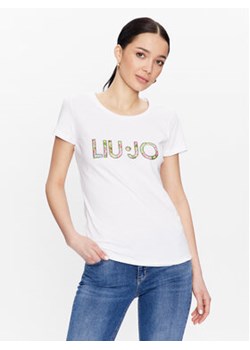Liu Jo T-Shirt VA3025 J5003 Biały Regular Fit ze sklepu MODIVO w kategorii Bluzki damskie - zdjęcie 168651927