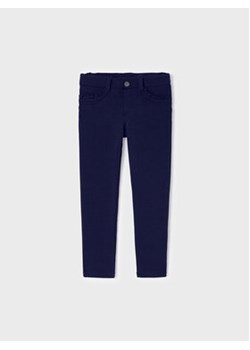 Mayoral Spodnie materiałowe 511 Granatowy Regular Fit ze sklepu MODIVO w kategorii Spodnie dziewczęce - zdjęcie 168652286