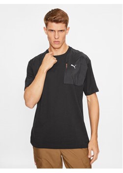 Puma T-Shirt Open Road 675895 Czarny Regular Fit ze sklepu MODIVO w kategorii T-shirty męskie - zdjęcie 168652506