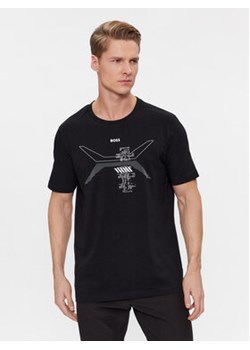 Boss T-Shirt 50506358 Czarny Regular Fit ze sklepu MODIVO w kategorii T-shirty męskie - zdjęcie 168652717