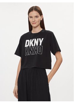 DKNY Sport T-Shirt DP2T8559 Czarny Boxy Fit ze sklepu MODIVO w kategorii Bluzki damskie - zdjęcie 168652896
