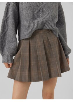 Vero Moda Spódnica mini Tracy 10299719 Beżowy Regular Fit ze sklepu MODIVO w kategorii Spódnice - zdjęcie 168652938