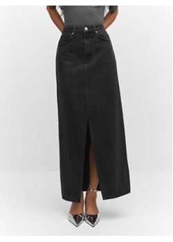 Mango Spódnica jeansowa Aida 57053802 Czarny Regular Fit ze sklepu MODIVO w kategorii Spódnice - zdjęcie 168653308