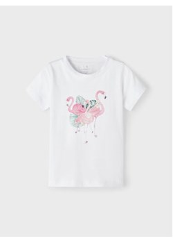 NAME IT T-Shirt 13217629 Biały Regular Fit ze sklepu MODIVO w kategorii Bluzki dziewczęce - zdjęcie 168654178