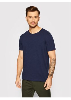 Selected Homme T-Shirt Morgan 16071775 Granatowy Regular Fit ze sklepu MODIVO w kategorii T-shirty męskie - zdjęcie 168654535