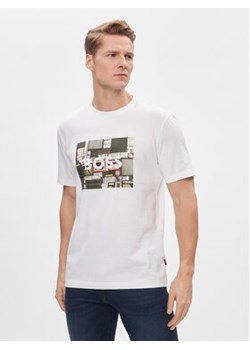 Boss T-Shirt Teeheavyboss 50510009 Beżowy Regular Fit ze sklepu MODIVO w kategorii T-shirty męskie - zdjęcie 168654539