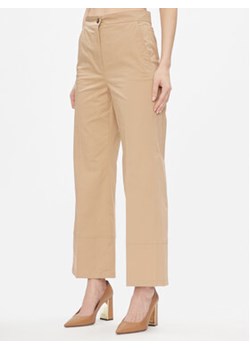 Marella Spodnie materiałowe Nabis 2413131091200 Brązowy Regular Fit ze sklepu MODIVO w kategorii Spodnie damskie - zdjęcie 168654616
