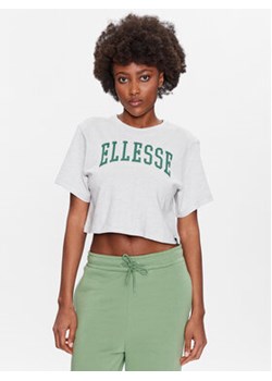 Ellesse T-Shirt Lanetto SGR17855 Szary Regular Fit ze sklepu MODIVO w kategorii Bluzki damskie - zdjęcie 168654876