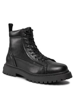Tommy Jeans Trzewiki Tjm Lace Up Boot EM0EM01363 Czarny ze sklepu MODIVO w kategorii Buty zimowe męskie - zdjęcie 168654925