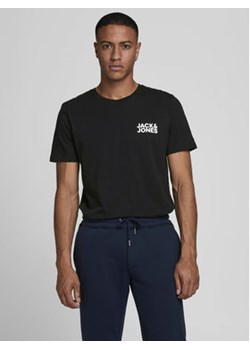 Jack&Jones T-Shirt Corp Logo 12151955 Czarny Slim Fit ze sklepu MODIVO w kategorii T-shirty męskie - zdjęcie 168654995