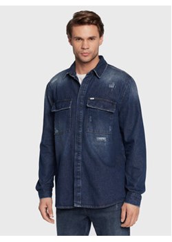 LTB Koszula jeansowa Steven 61020 15358 Niebieski Oversize ze sklepu MODIVO w kategorii Koszule męskie - zdjęcie 168655627