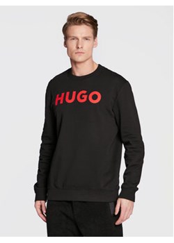 Hugo Bluza Dem 50477328 Czarny Regular Fit ze sklepu MODIVO w kategorii Bluzy męskie - zdjęcie 168655869