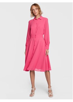 Fracomina Sukienka koszulowa FS23SD2003W41201 Różowy Regular Fit ze sklepu MODIVO w kategorii Sukienki - zdjęcie 168656109