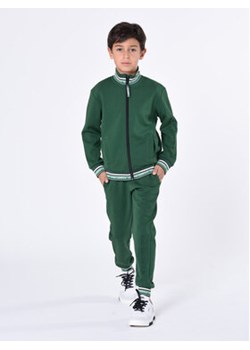 Karl Lagerfeld Kids Bluza Z25436 M Zielony Regular Fit ze sklepu MODIVO w kategorii Bluzy chłopięce - zdjęcie 168656309
