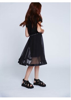 DKNY Spódnica D33606 D Czarny Regular Fit ze sklepu MODIVO w kategorii Spódnice dziewczęce - zdjęcie 168656406