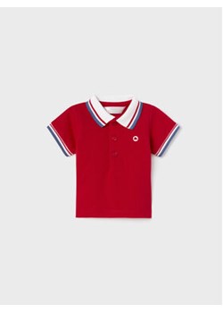 Mayoral Polo 190 Czerwony Regular Fit ze sklepu MODIVO w kategorii Koszulki niemowlęce - zdjęcie 168656546