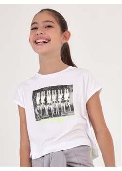 Mayoral T-Shirt 6053 Biały ze sklepu MODIVO w kategorii Bluzki dziewczęce - zdjęcie 168657076