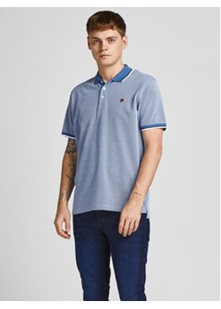 Jack&Jones Polo Bluwin 12169064 Niebieski Regular Fit ze sklepu MODIVO w kategorii T-shirty męskie - zdjęcie 168657415