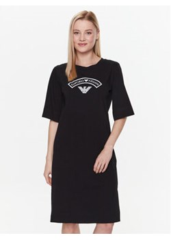 Emporio Armani Underwear Sukienka codzienna 164687 3R255 00020 Czarny Regular Fit ze sklepu MODIVO w kategorii Sukienki - zdjęcie 168657419