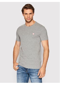 Guess T-Shirt M2YI24 J1311 Szary Super Slim Fit ze sklepu MODIVO w kategorii T-shirty męskie - zdjęcie 168657846