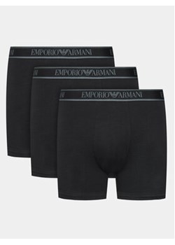 Emporio Armani Underwear Komplet 3 par bokserek 111473 3F717 91020 Czarny ze sklepu MODIVO w kategorii Majtki męskie - zdjęcie 168657855