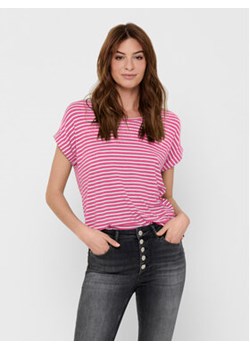 ONLY T-Shirt Moster 15206243 Różowy Regular Fit ze sklepu MODIVO w kategorii Bluzki damskie - zdjęcie 168658035