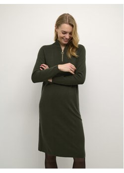 Cream Sukienka dzianinowa Crdela Knit 10611862 Zielony Straight Fit ze sklepu MODIVO w kategorii Sukienki - zdjęcie 168658358