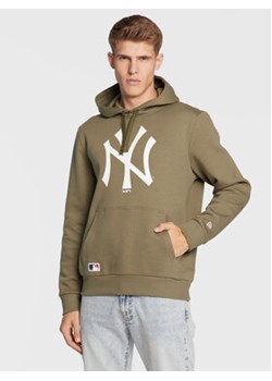 New Era Bluza New York Yankees Team Logo 11863698 Zielony Regular Fit ze sklepu MODIVO w kategorii Bluzy męskie - zdjęcie 168658487