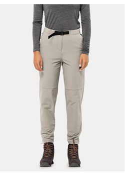 Jack Wolfskin Spodnie outdoor Wandermood Pants 1508441 Szary Regular Fit ze sklepu MODIVO w kategorii Spodnie damskie - zdjęcie 168658635