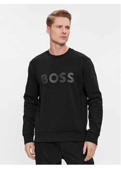 Boss Bluza Salbo 50506119 Czarny Regular Fit ze sklepu MODIVO w kategorii Bluzy męskie - zdjęcie 168658905