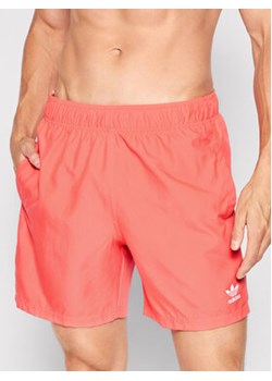 adidas Szorty kąpielowe adicolor Essentials Trefoil HE9423 Różowy Regular Fit ze sklepu MODIVO w kategorii Kąpielówki - zdjęcie 168659199