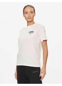 Tommy Jeans T-Shirt New Varsity DW0DW16446 Biały Relaxed Fit ze sklepu MODIVO w kategorii Bluzki damskie - zdjęcie 168659275