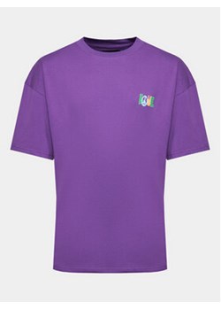 Night Addict T-Shirt MTS-NA149SOUL Fioletowy Regular Fit ze sklepu MODIVO w kategorii T-shirty męskie - zdjęcie 168659888