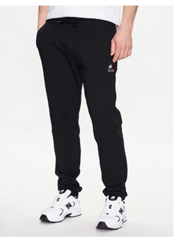 Le Coq Sportif Spodnie dresowe 2310568 Czarny Regular Fit ze sklepu MODIVO w kategorii Spodnie męskie - zdjęcie 168660028