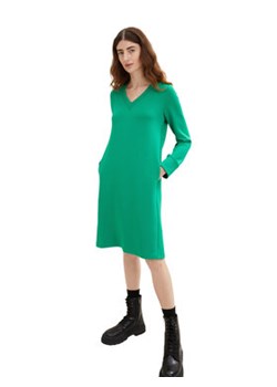 Tom Tailor Sukienka 1035222 Zielony ze sklepu MODIVO w kategorii Sukienki - zdjęcie 168660189