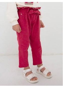 Mayoral Spodnie materiałowe 3502 Bordowy ze sklepu MODIVO w kategorii Spodnie dziewczęce - zdjęcie 168660196