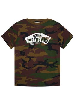 Vans T-Shirt Otw Boys VN000IVE Zielony Classic Fit ze sklepu MODIVO w kategorii T-shirty chłopięce - zdjęcie 168660449